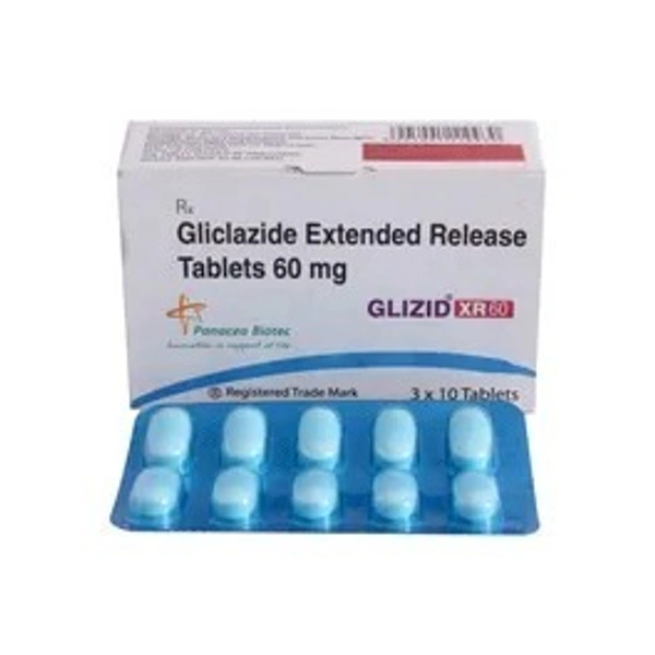 MANKIND PHARMA Glizid Xr 60Mgtab (10 Tab)