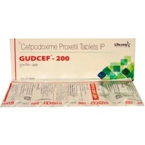 MANKIND PHARMA Gudcef 200Mgtab (10 Tab)