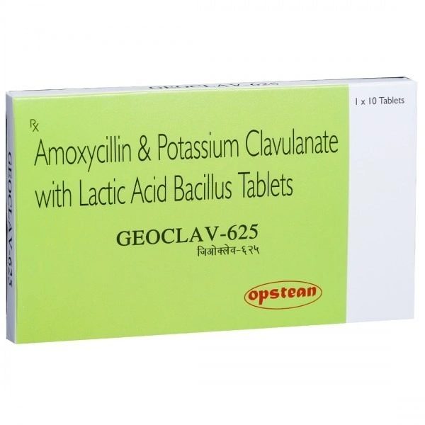 NECTAR PHARMACEUTICALS Geoclav-625 Tab