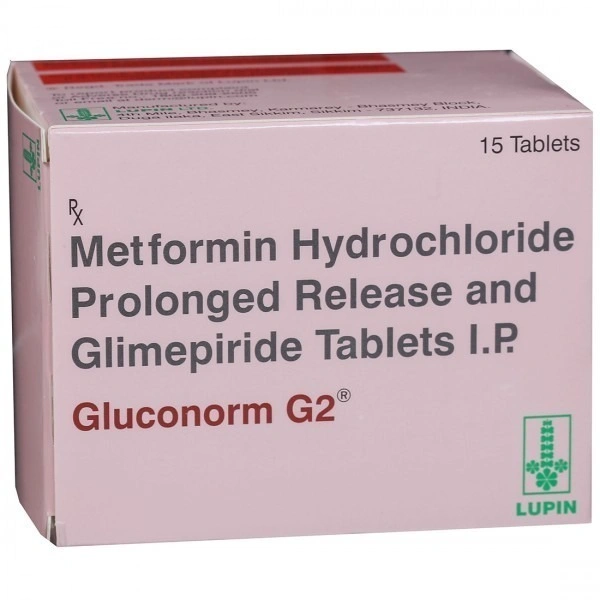 LUPIN Gluconorm G2Mgtab (15 Tab)