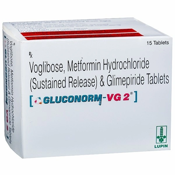 LUPIN Gluconorm Vg2 Tab (15 Tab)