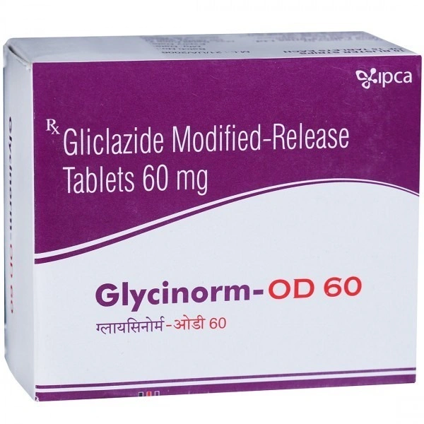 IPCA LABORATORIES Glycinorm Od 60Mgtab (15 Tab)