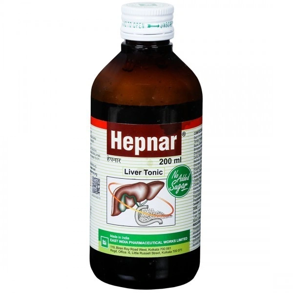 EAST INDIA PHARMACEUTICALS LTD Hepnar Syrup (200 Ml)