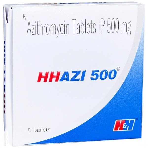 H&H PHARMACEUTUCA (P) LTD. Hhazi 500Mgtab (5 Tab)
