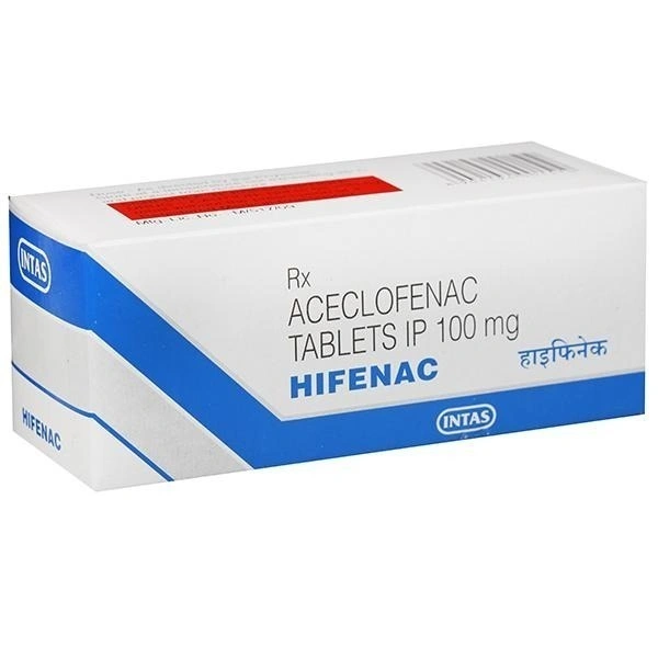 INTAS PHARMACEUTICALS LTD. Hifenac 100Mgtab (10 Tab)