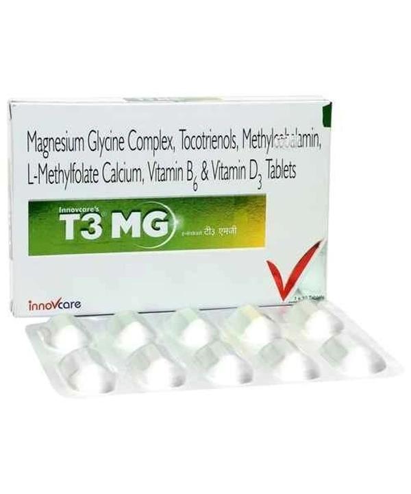 INNOV CARE LIFESCIENCES T3Mg Tab (10 Tab)