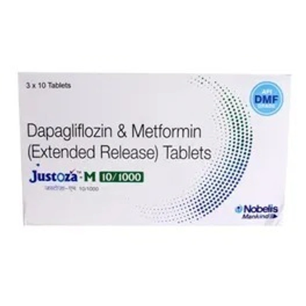 MANKIND PHARMA Justoza M 10/1000 Mg Tab (10 Tab)