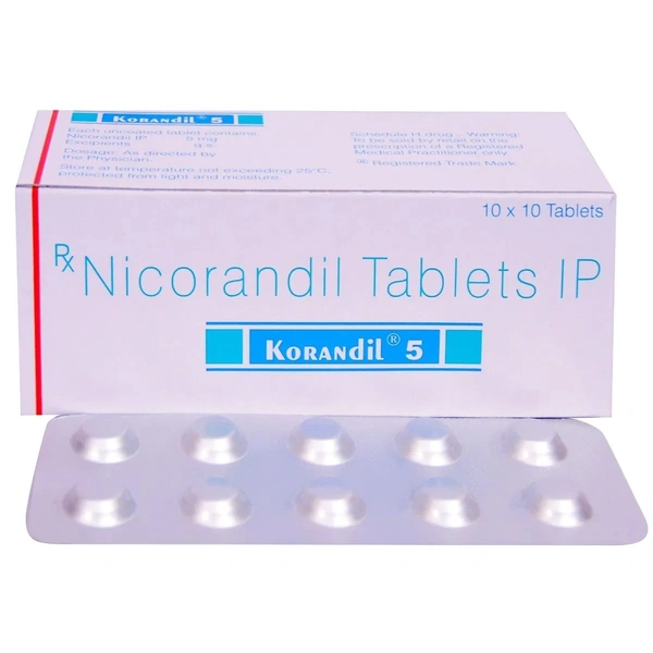 SUN PHARMA Korandil 5Mgtab (10 Tab)