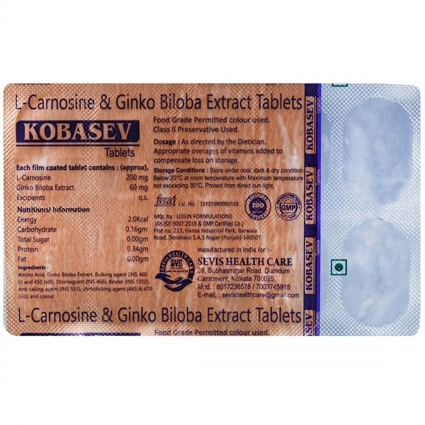 SEVIS HEALTH CARE Kobasev Tab (10 Tab)