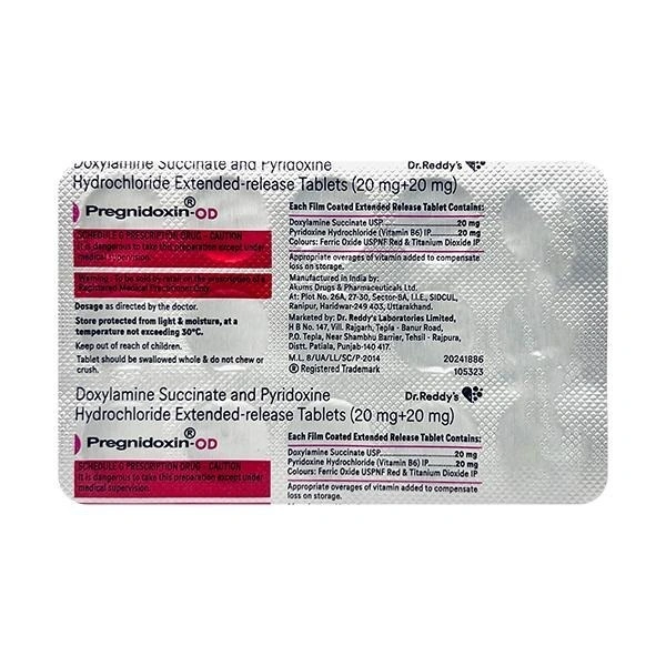 DR.REDDY'S LAB LTD. Pregnidoxin Od (15 Tab)