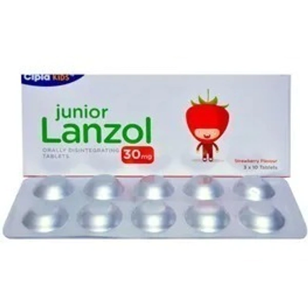 CIPLA LTD. Junior Lanzol 30Mgtab (10 Tab)