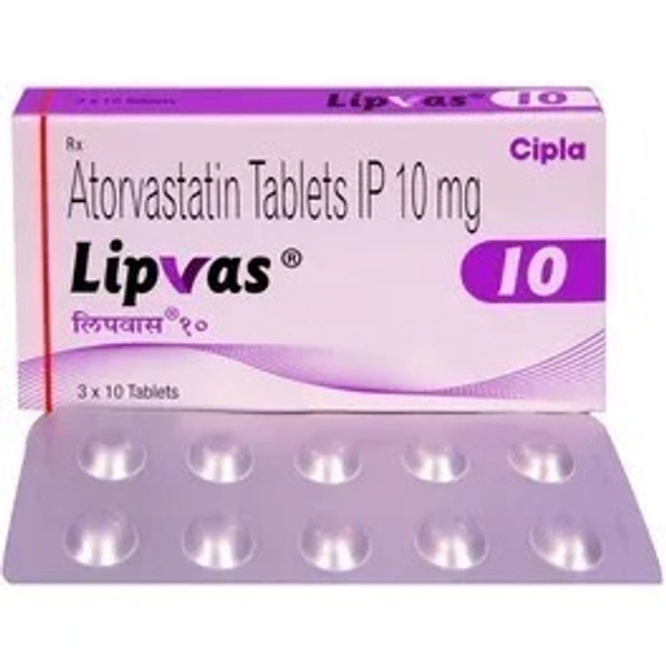 CIPLA GENERIC Lipvas 10Mg Tab (10 Tab)