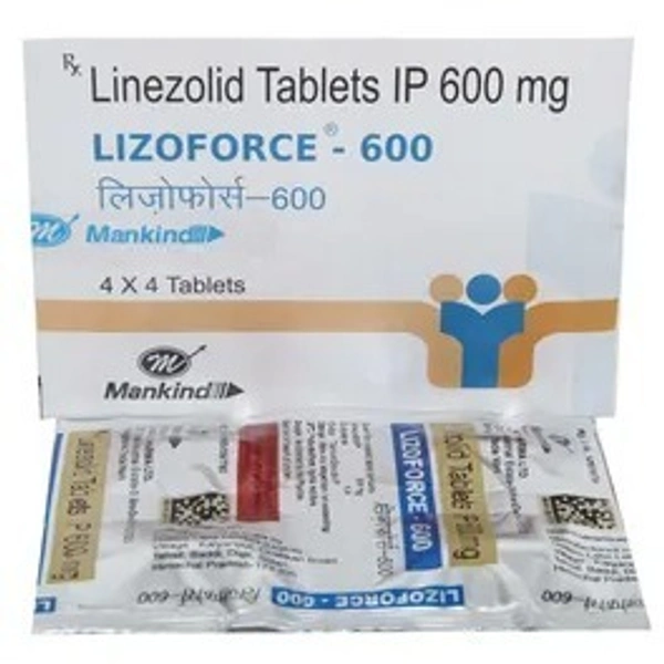 MANKIND PHARMA Lizoforce 600Mgtab (4 Tab)