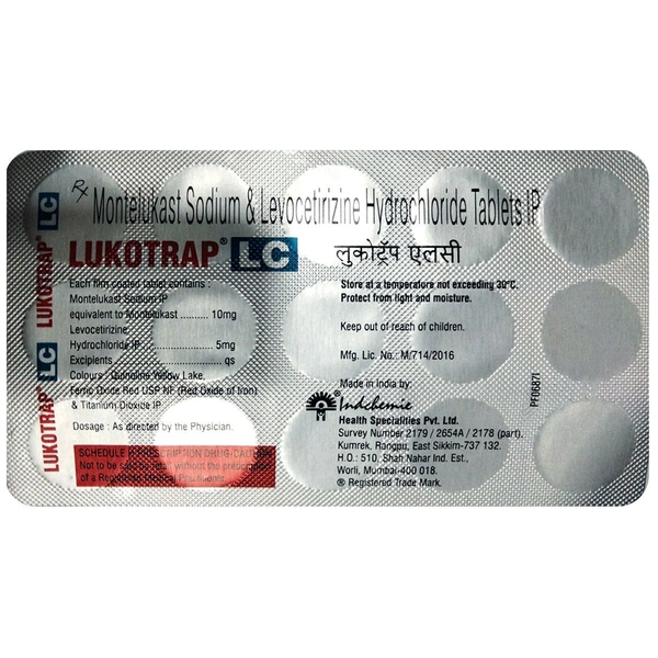 INDCHEMIE Lukotrap Lc Tab (15 Tab)