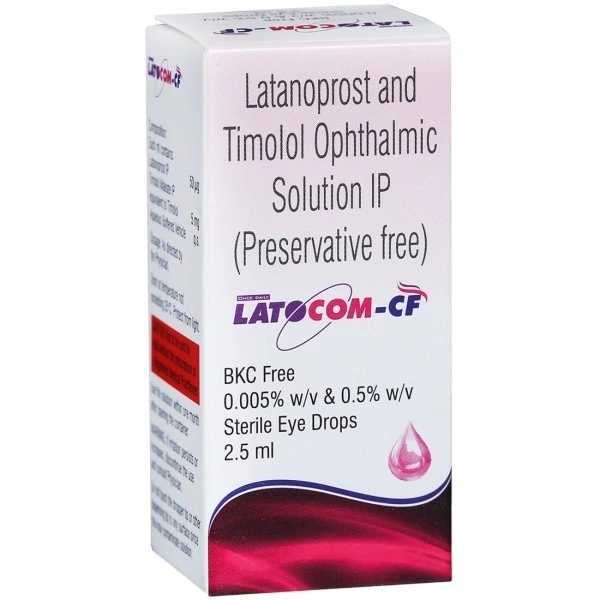 SUN PHARMA Latocom Cf Eye Drops (5 Ml)