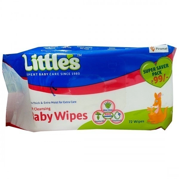 PIRAMAL PHARMA LTD.. Littles Wipes - (72 Pic)