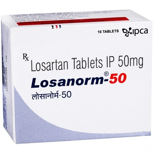IPCA LABORATORIES Losanorm 50Mgtab (10 Tab)