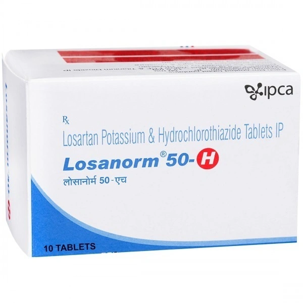 IPCA LABORATORIES Losanorm H 50Mgtab (10 Tab)