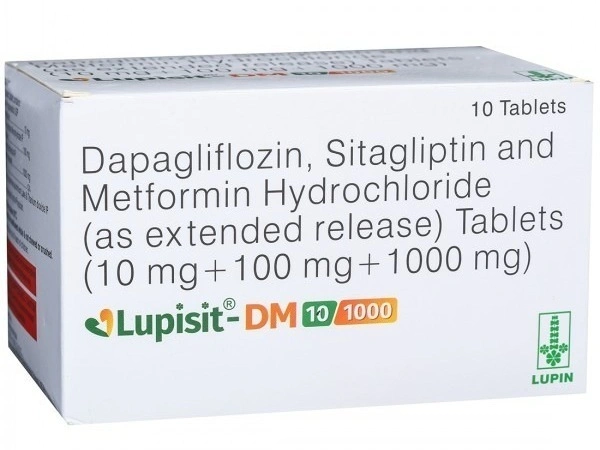 LUPIN Lupisit Dm 10/1000 Tab (10 Tab)