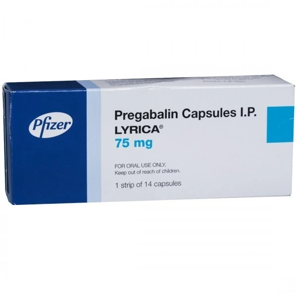 PFIZER LTD. Lyrica 75Mg Cap (14 Cap)
