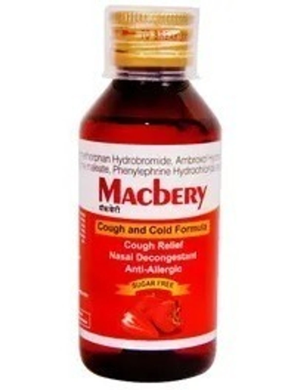 MACLEODS PHARMACEUTICALS Macbery Syrup (100 Ml)