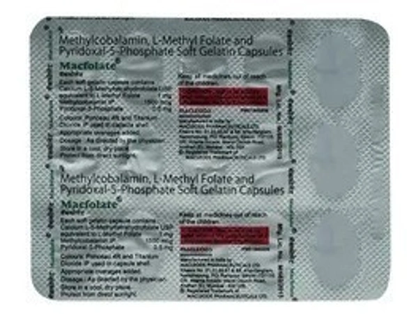 MACLEODS PHARMACEUTICALS Macfolate Cap (15 Cap)