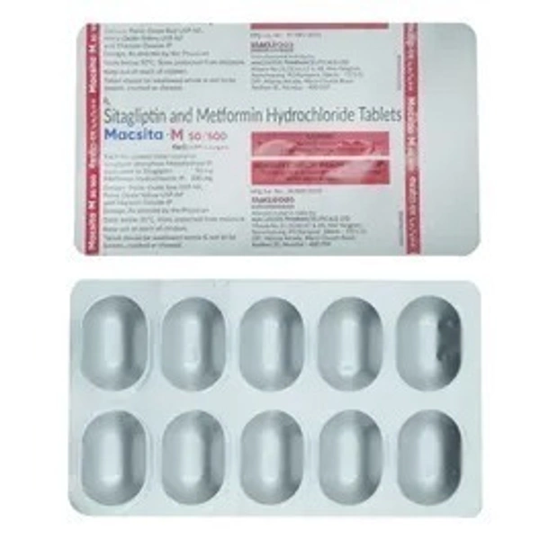 MACLEODS PHARMACEUTICALS Macsita M 50/500Mgtab (10 Tab)