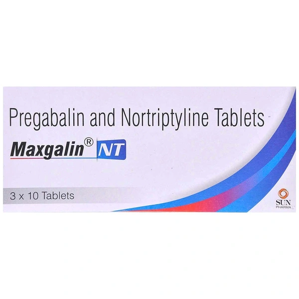 SUN PHARMA Maxgalin Nt Tab (15 Tab)