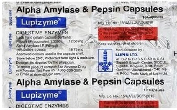 LUPIN GENERIC Lupizyme Cap (10 Cap)