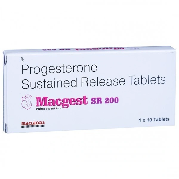 MACLEODS PHARMACEUTICALS Macgest Sr 200Mgtab (10 Tab)