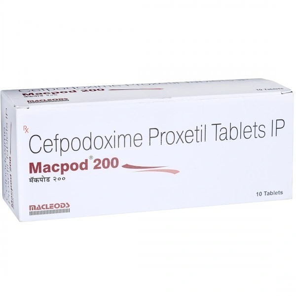 MACLEODS PHARMACEUTICALS Macpod 200Mgtab (10 Tab)