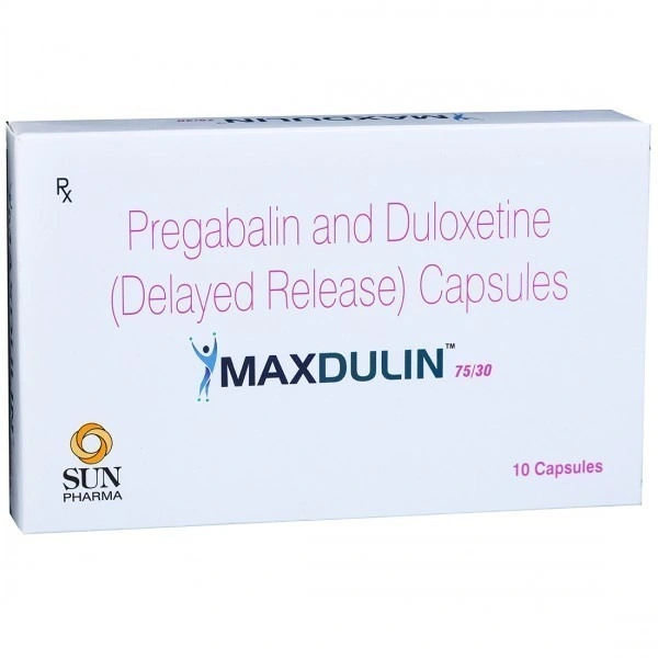 SUN PHARMA Maxdulin 75/30Mg cap (10 Cap)