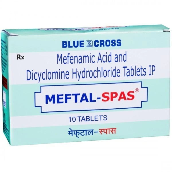 BLUE CROSS LABORATORIES LTD. Meftal Spas Tab (10 Tab)