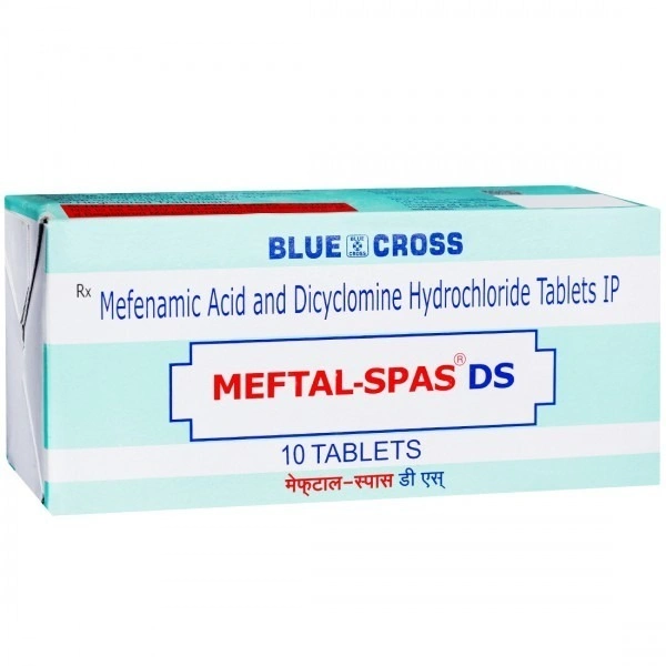 BLUE CROSS LABORATORIES LTD. Meftal Spas Ds Tab (10 Tab)
