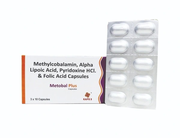 KAPS3 LIFE SCIENCES PVT.LTD. Metobal Plus Cap (10 Cap)