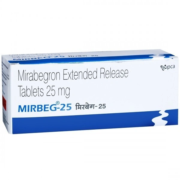 IPCA LABORATORIES Mirbeg 25Mg Tab (10 Tab)