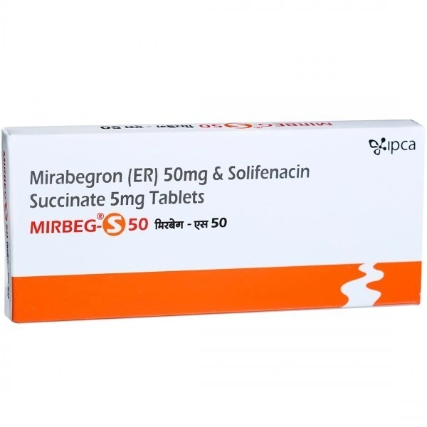 IPCA LABORATORIES Mirbeg S 50Mgtab (10 Tab)