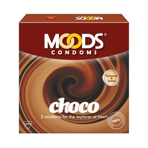 MOODS Condom Choco (2 Pcs)