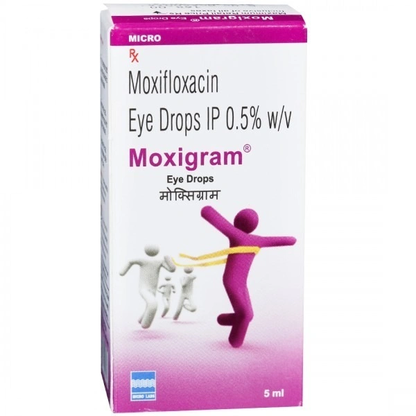 MICRO LABS Moxigram Eye Drops (5 Ml)