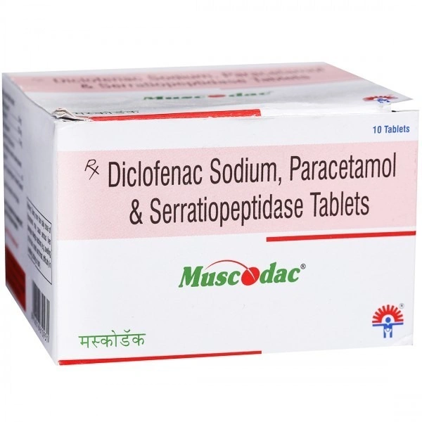 INDCHEMIE Muscodac Tab (10 Tab)