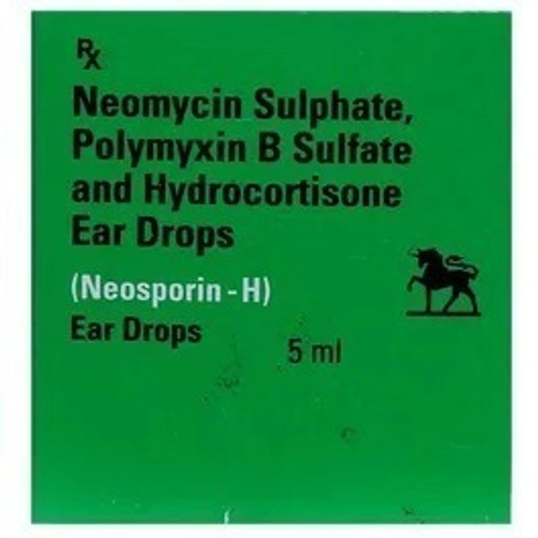 GLAXOSMITHKLIN Neosporin H Ear Drops (5 Ml)