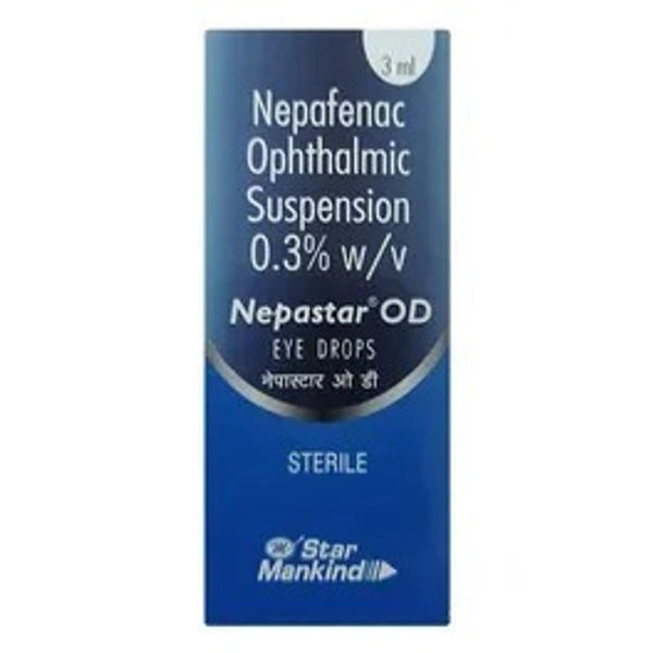MANKIND PHARMA Nepastar Od Eye Drops (3 Ml)