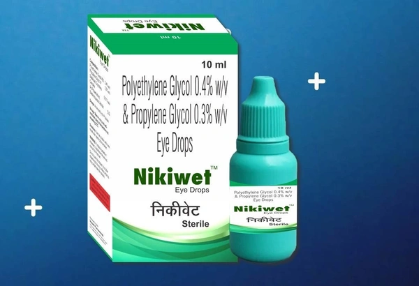 NIKKON LIFESCIENCE PVT LTD. Nikiwet Eye Drops (10 Ml)