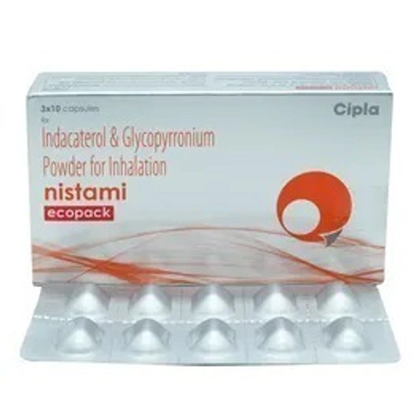 CIPLA LTD. Nistami Ecopack (10 Cap)