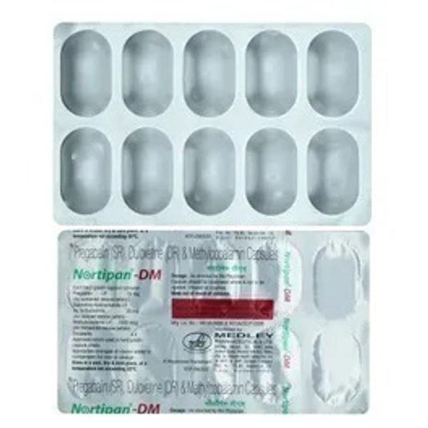 MEDLEY PHARMACEUTICALS Nortipan Dm Capsule (10 Cap)