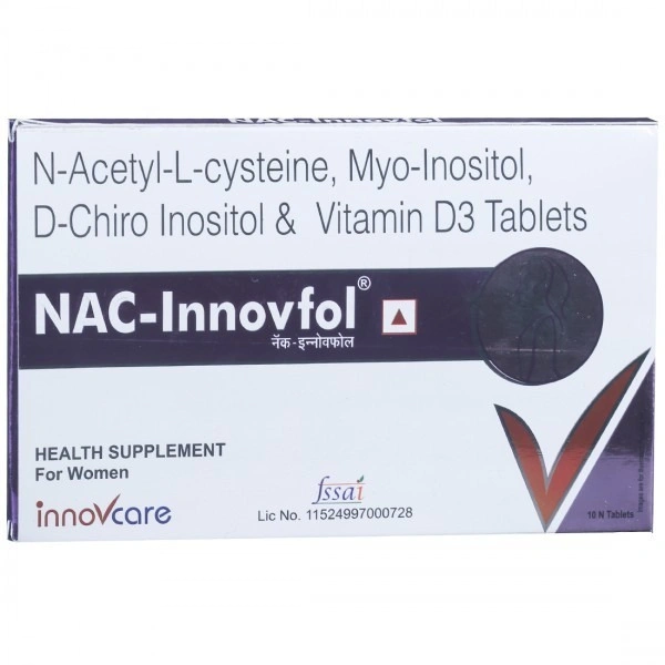 INNOV CARE Nac Innovfol Tab (10 Tab)