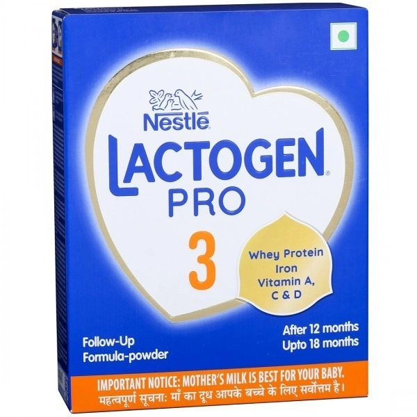NESTLE Lactogen Pro 3 Powder After 12 months upto 18 months Refill (400 Gm)