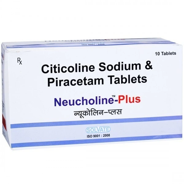SOLVATE LABROTORIES PVT.LTD. Neucholine Plus Tab (10 Tab)