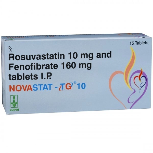 LUPIN Novastat Tg 10Mgtab (15 Tab)