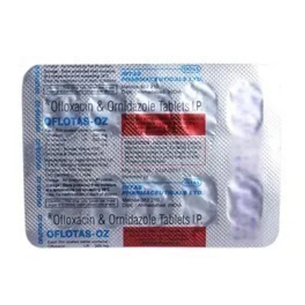 INTAS PHARMACEUTICALS LTD. Oflotas Oz Tab (10 Tab)